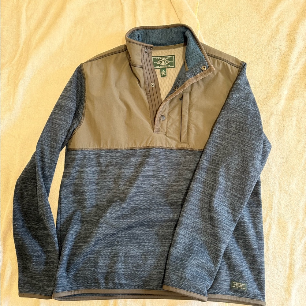 G.H. Bass & Co. Blue and Beige Jacket